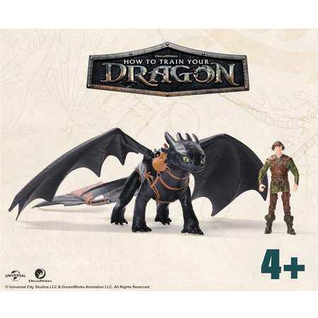 Игровой набор Dragons Беззубик и Иккинг