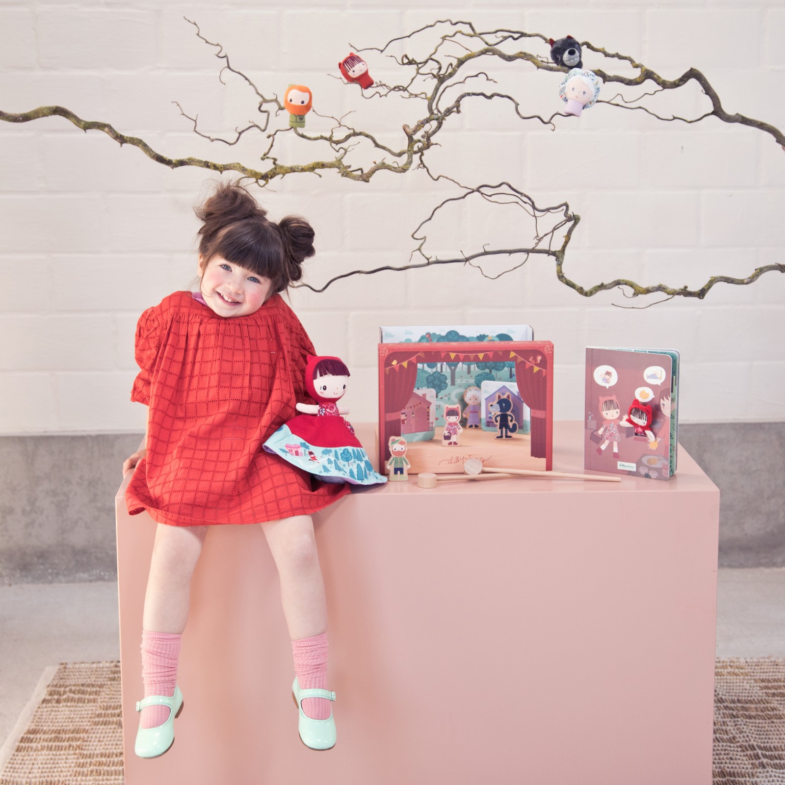 Кукольный театр Lilliputiens Кукольный театр Красная Шапочка - фото 9