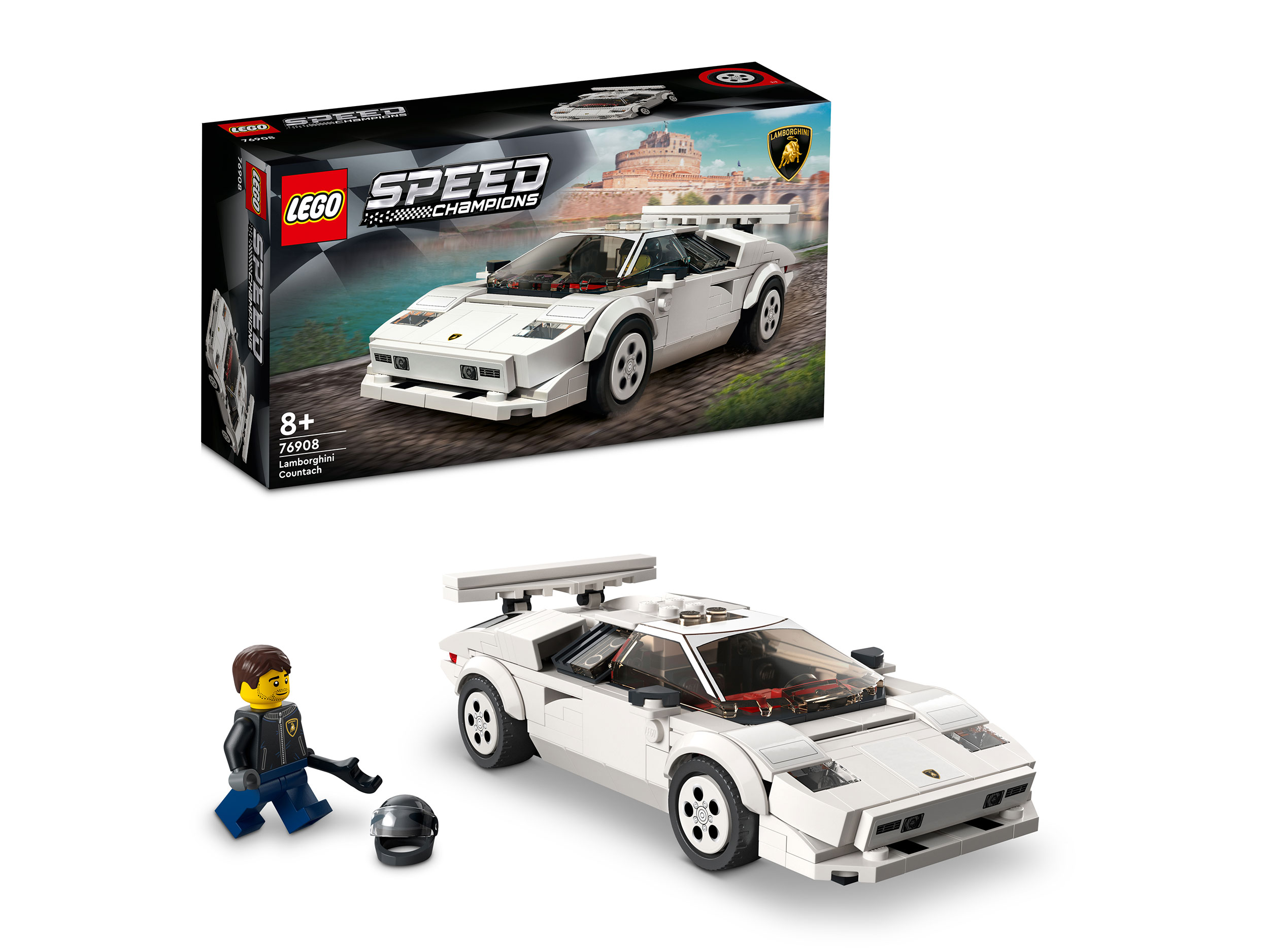 Конструктор LEGO Speed Champions Lamborghini Countach 262 дет. - фото 2