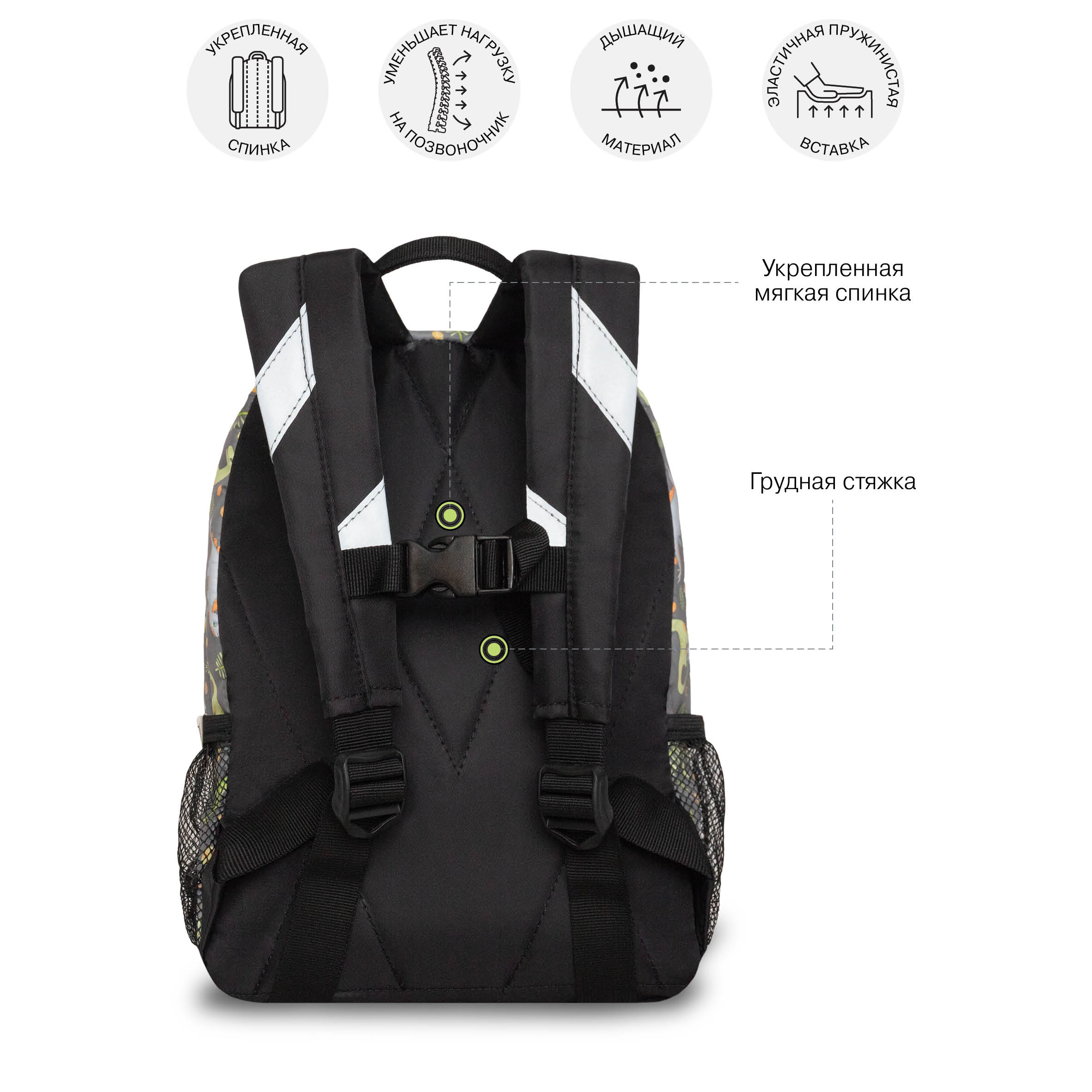 Рюкзак дошкольный Grizzly детский - фото 9