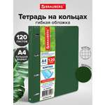 Тетрадь со сменным блоком Brauberg клетка 120 лист.