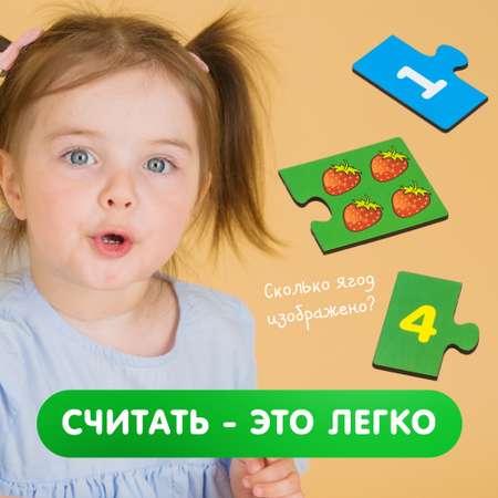 Пазл Alatoys Детская деревянная развивающая деревянный