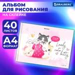 Альбом Brauberg А4 40 лист.