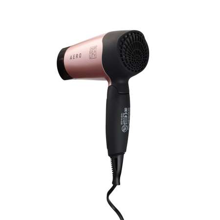 Фен Dewal Beauty Aero Rose дорожный чёрно розовый 1400 Вт 1 насадка
