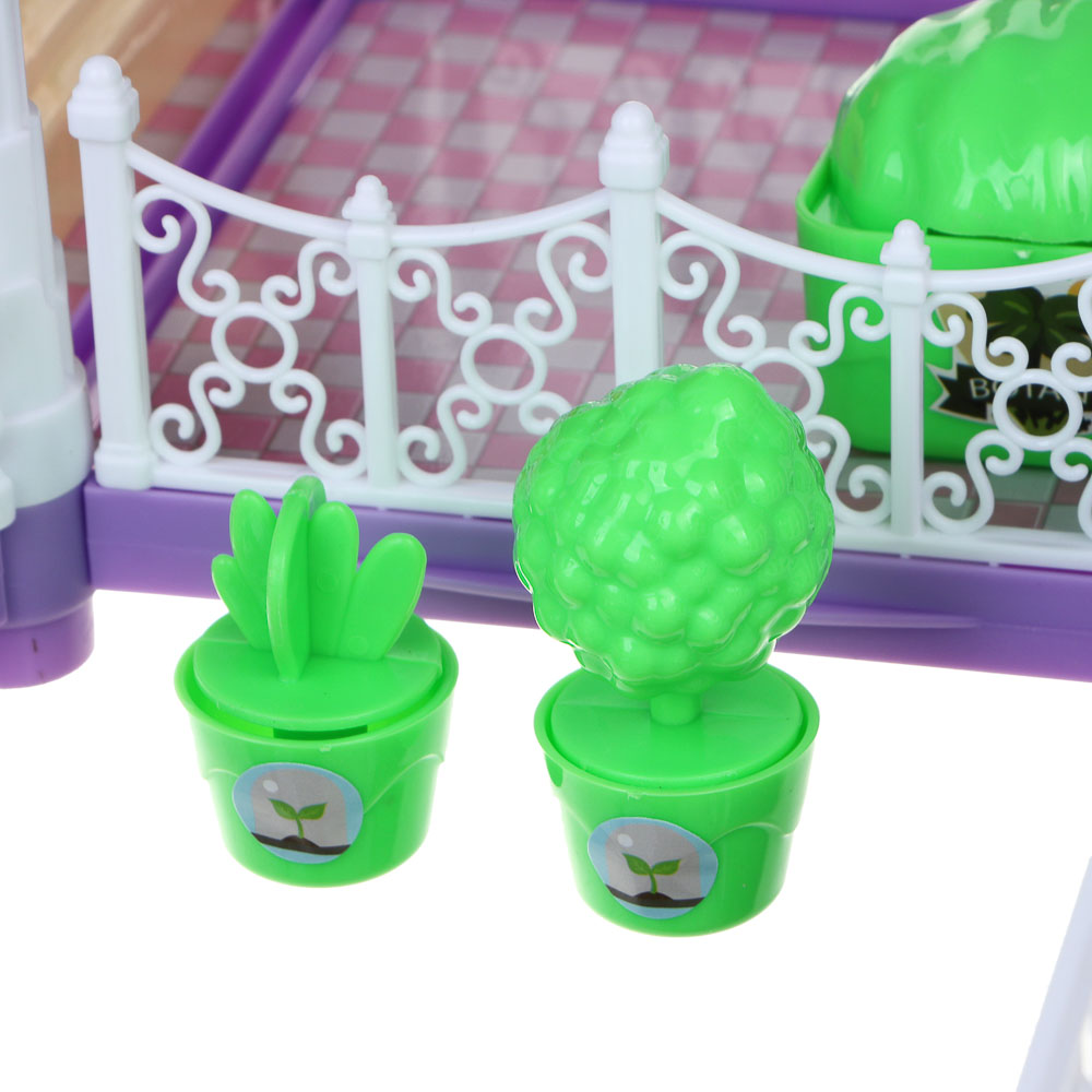 Домик для кукол Игроленд с мебелью 278-136 - фото 8