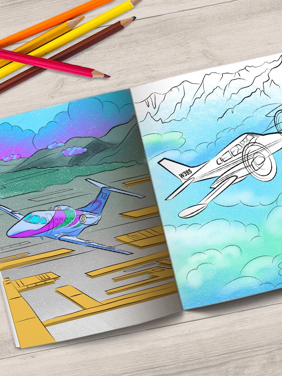 Раскраски Проф-Пресс крутые. 4 шт по 12 л. А4. Военная техника+гонки+машины-роботы+самолёты - фото 7