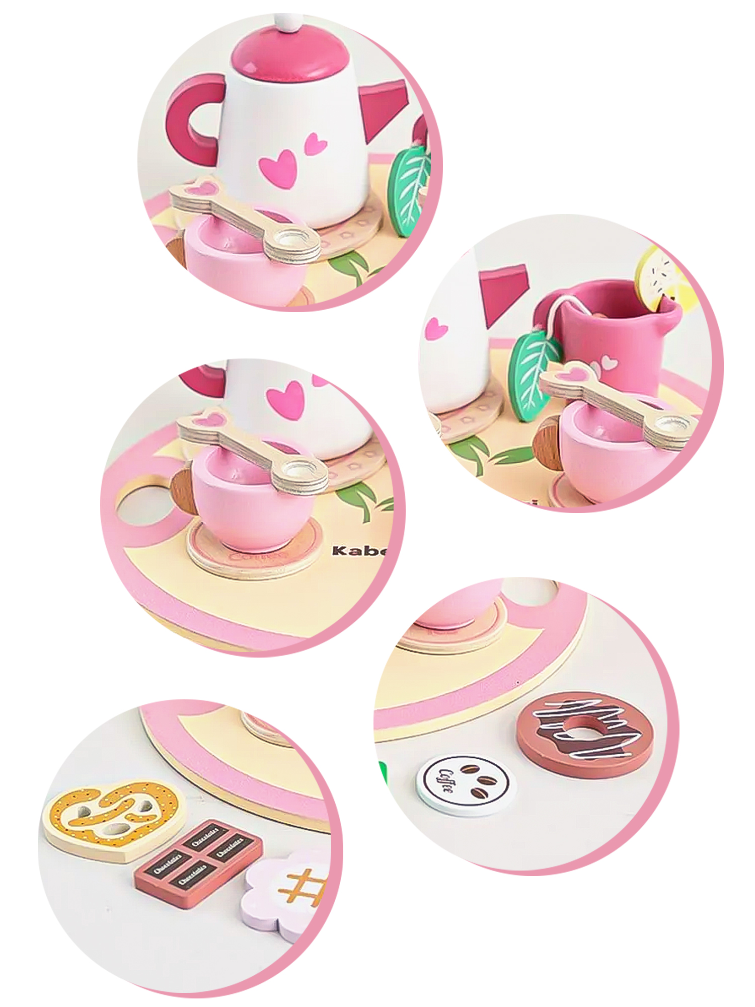 Игрушка Madliani посуда, продукты 18 предм. - фото 4