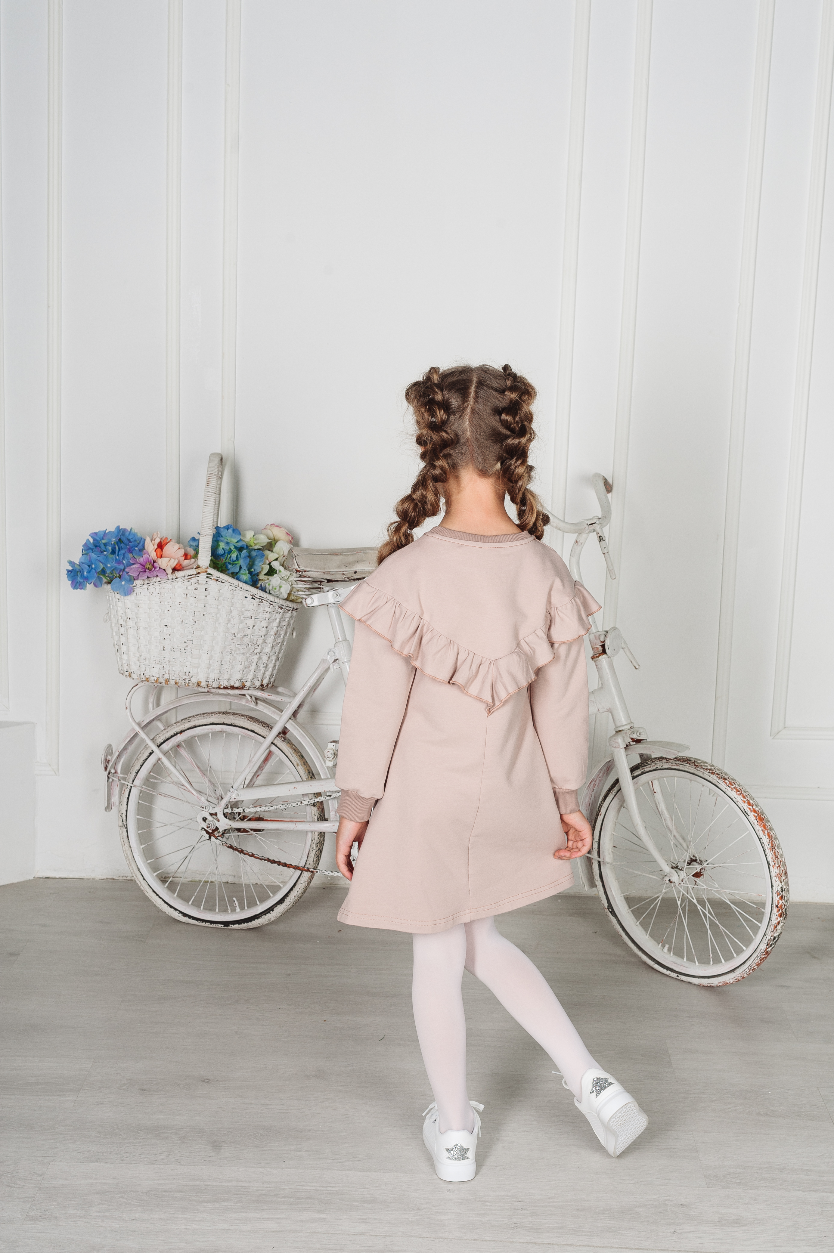 Платье MiloTa ПФ03/бежевый - фото 4