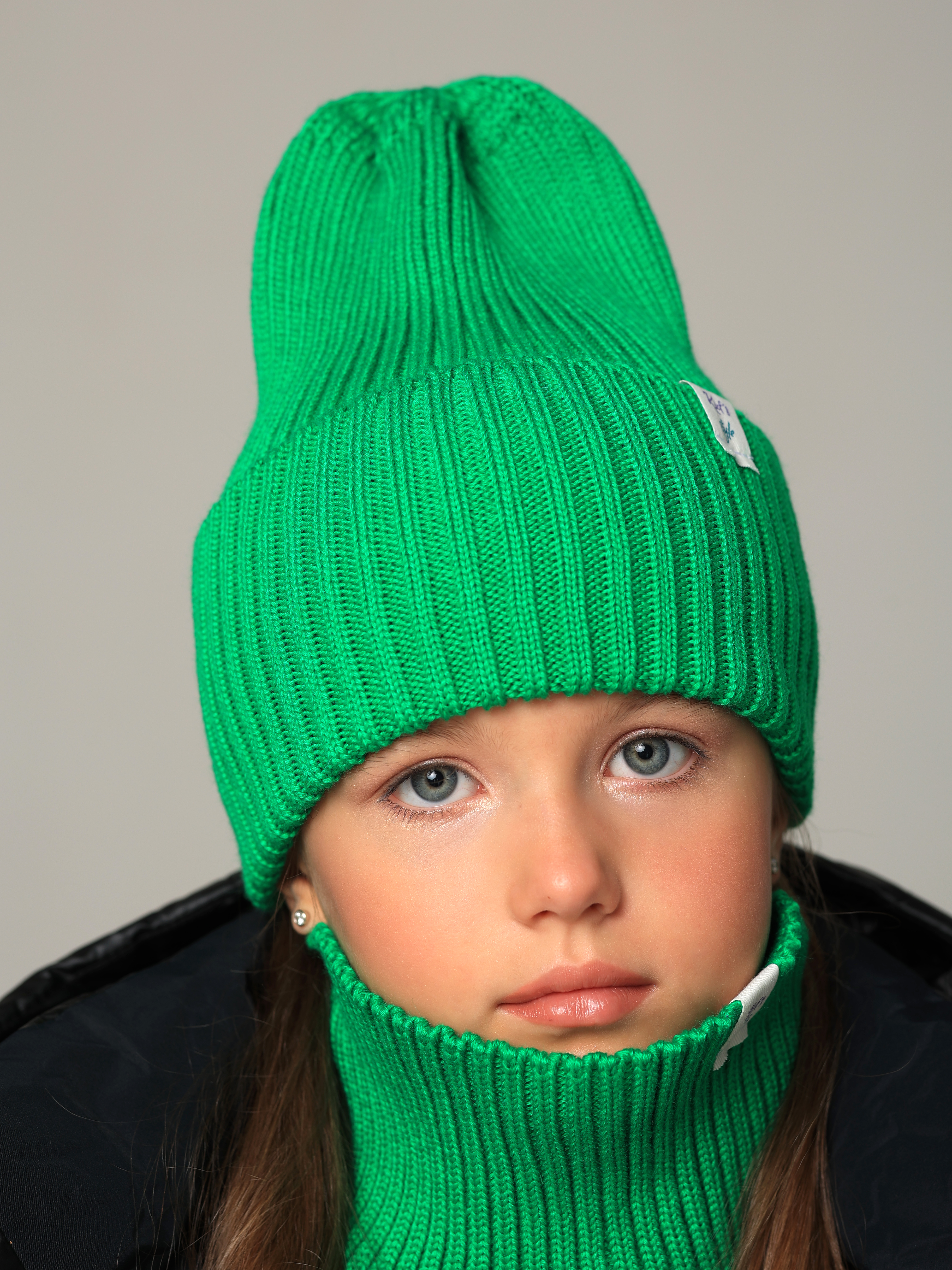 Шапка и снуд Nella Vitta NV20-Комплект/беннетон - фото 1