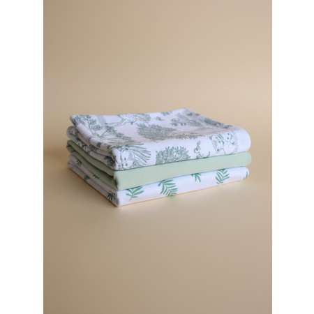 Пелёнка Bunnyphant трикотаж 90х80 см 3 шт.