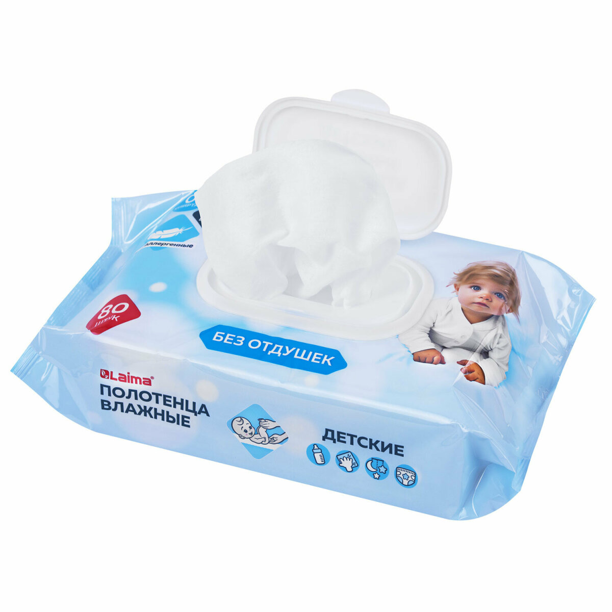 Влажные полотенца Лайма 80 шт. - фото 4