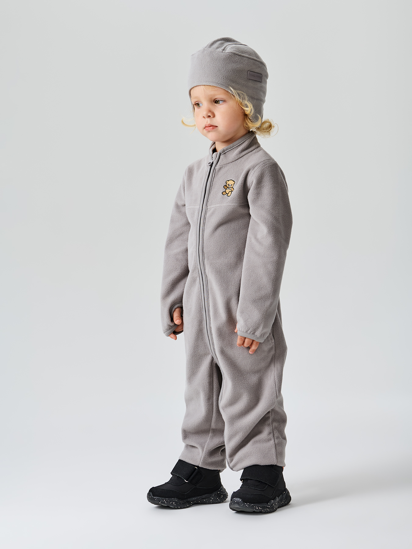 Комбинезон Happy Baby 89104_grey/80–86 - фото 12