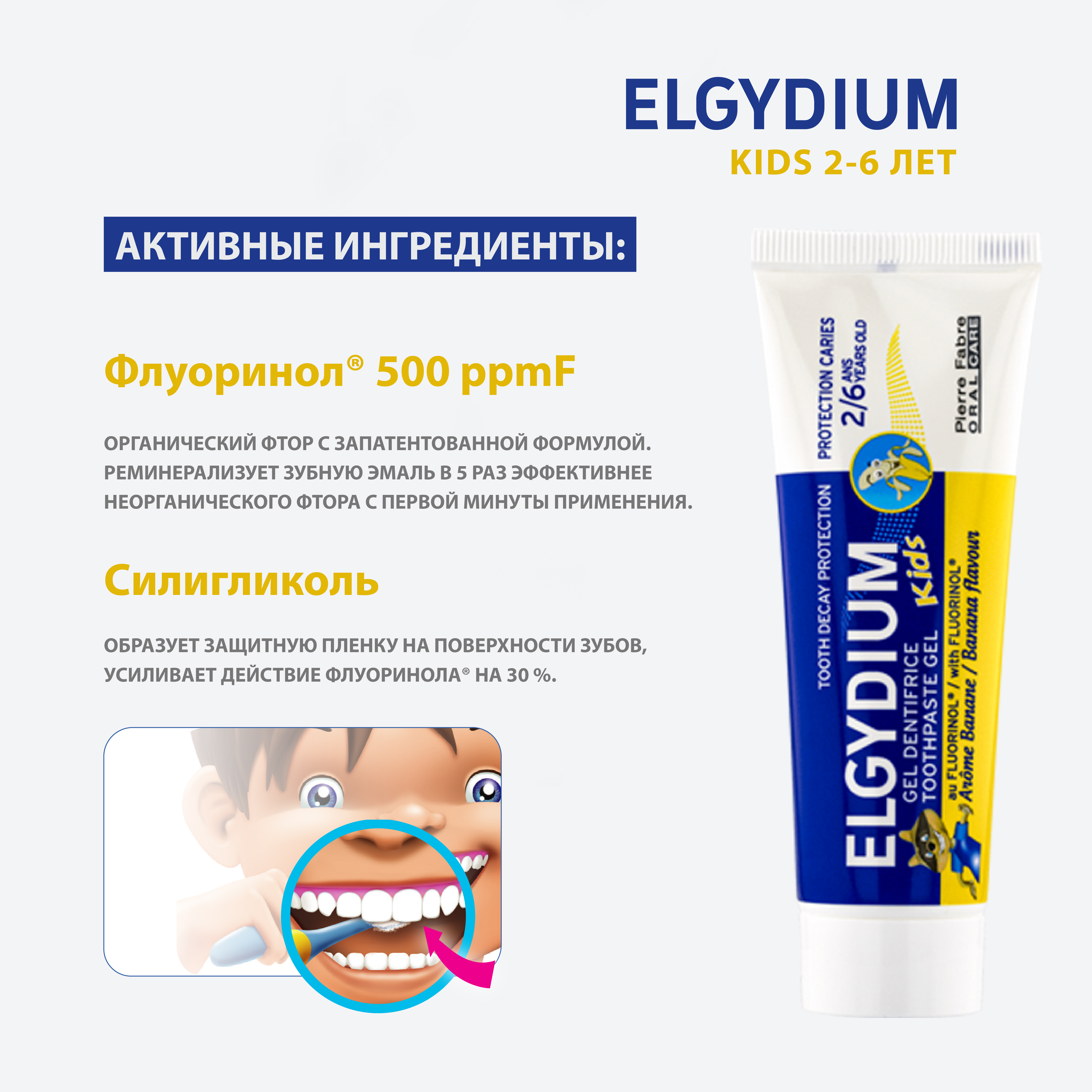 Зубной гель Elgydium - фото 3