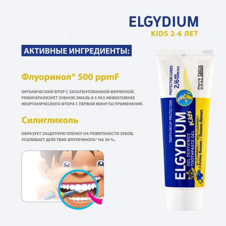 Зубной гель Elgydium