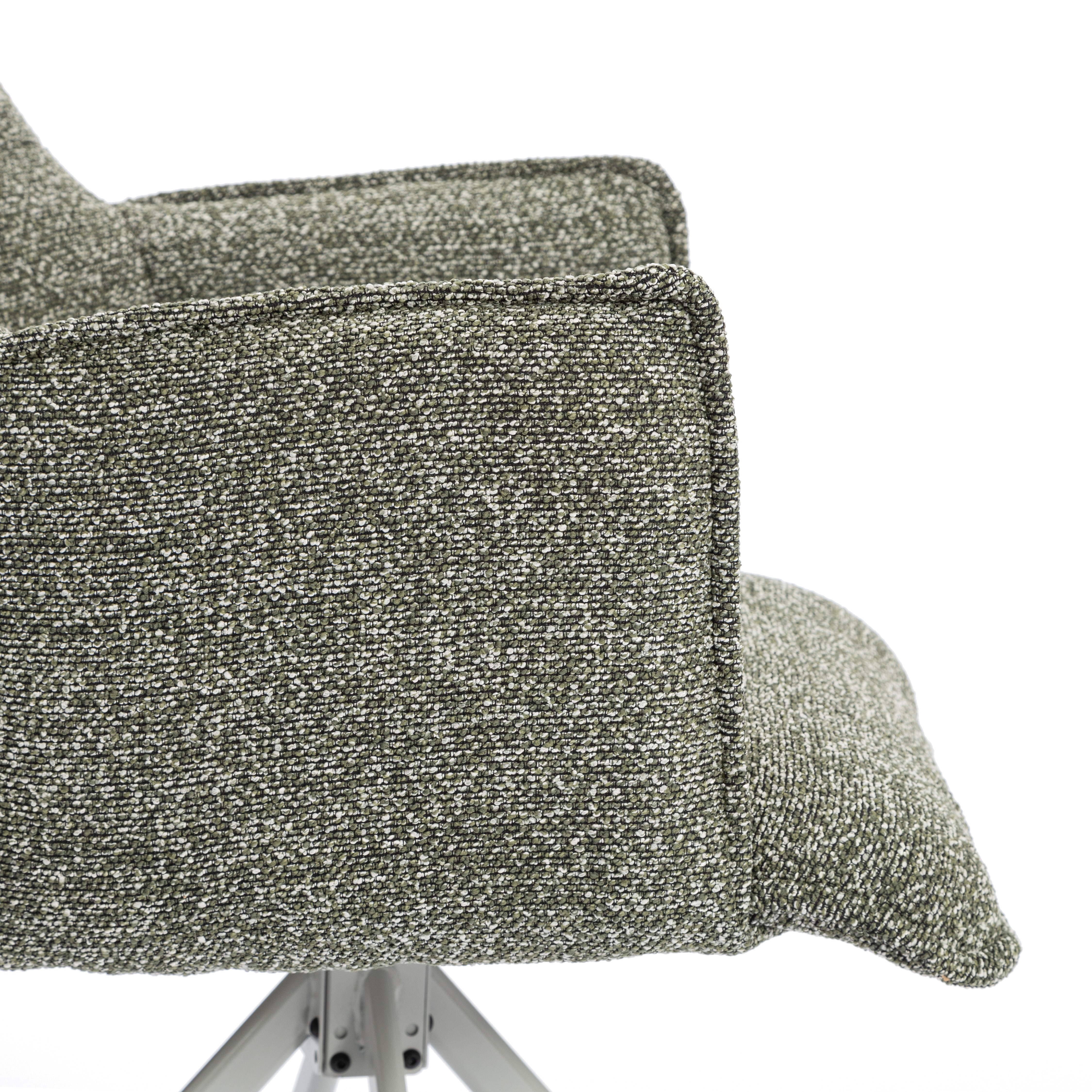 Стул TETCHAIR Луц опора 360 букле оливковый - фото 12
