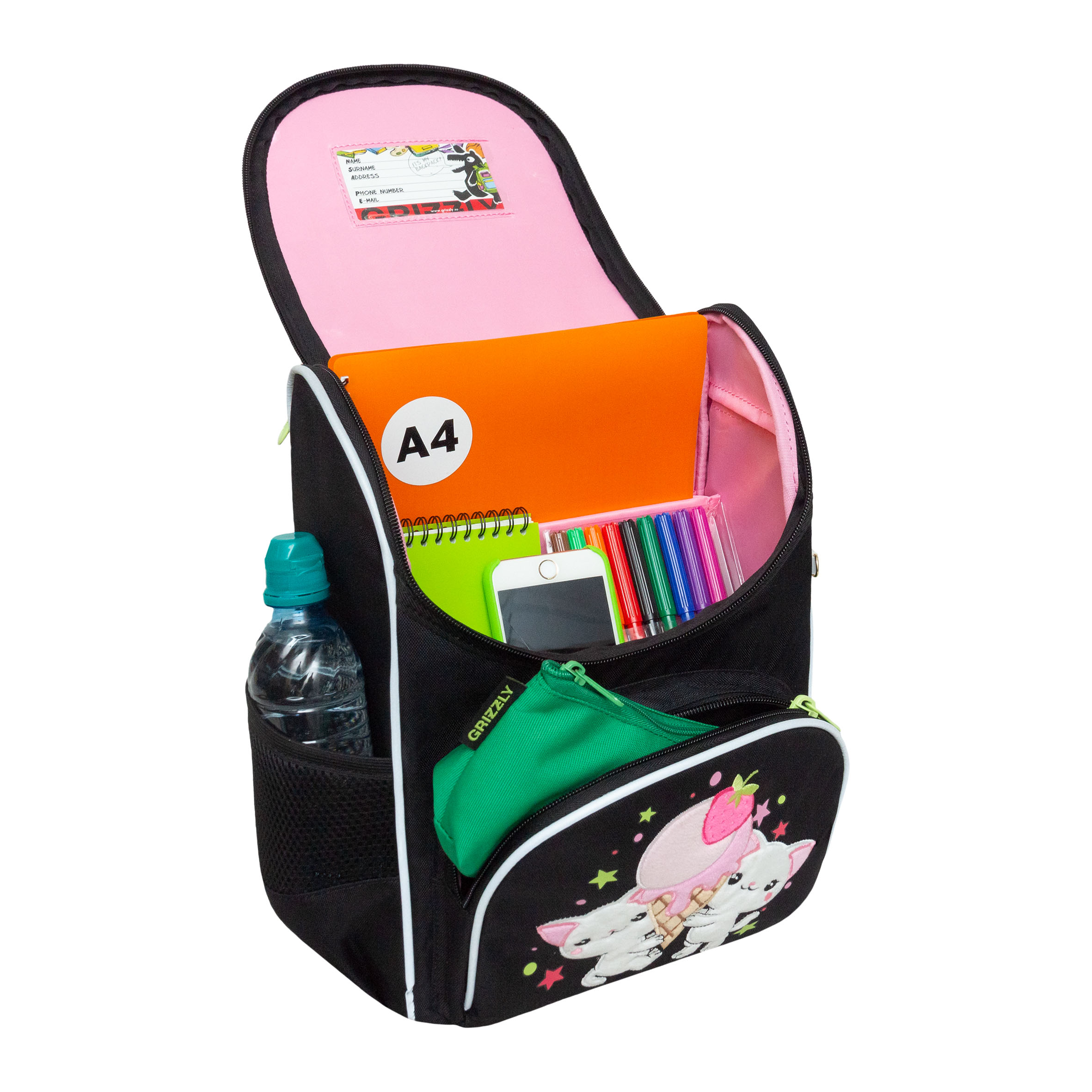 Ранец Grizzly для девочки - фото 5