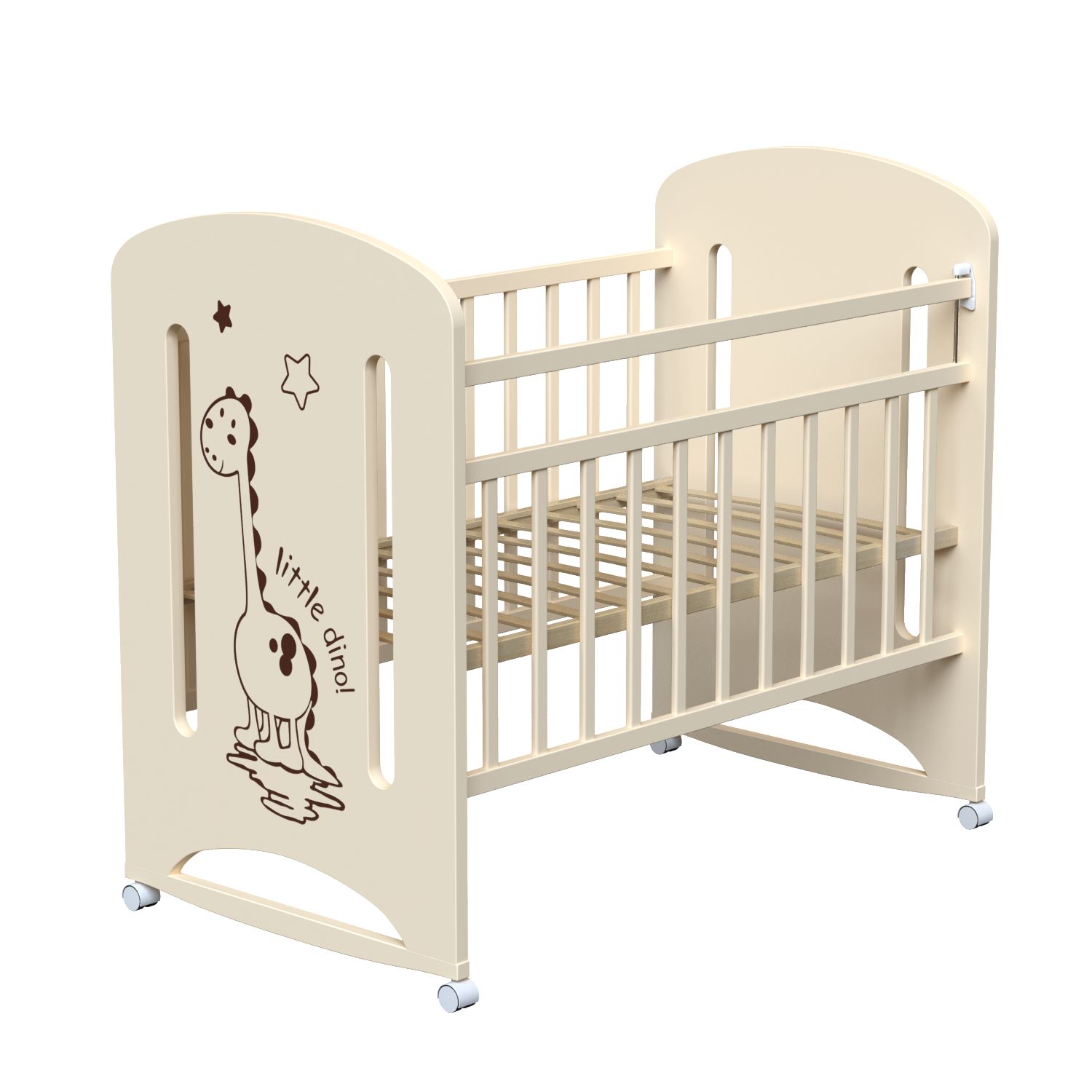 Детская кроватка ВДК, (слоновая кость) - фото 1