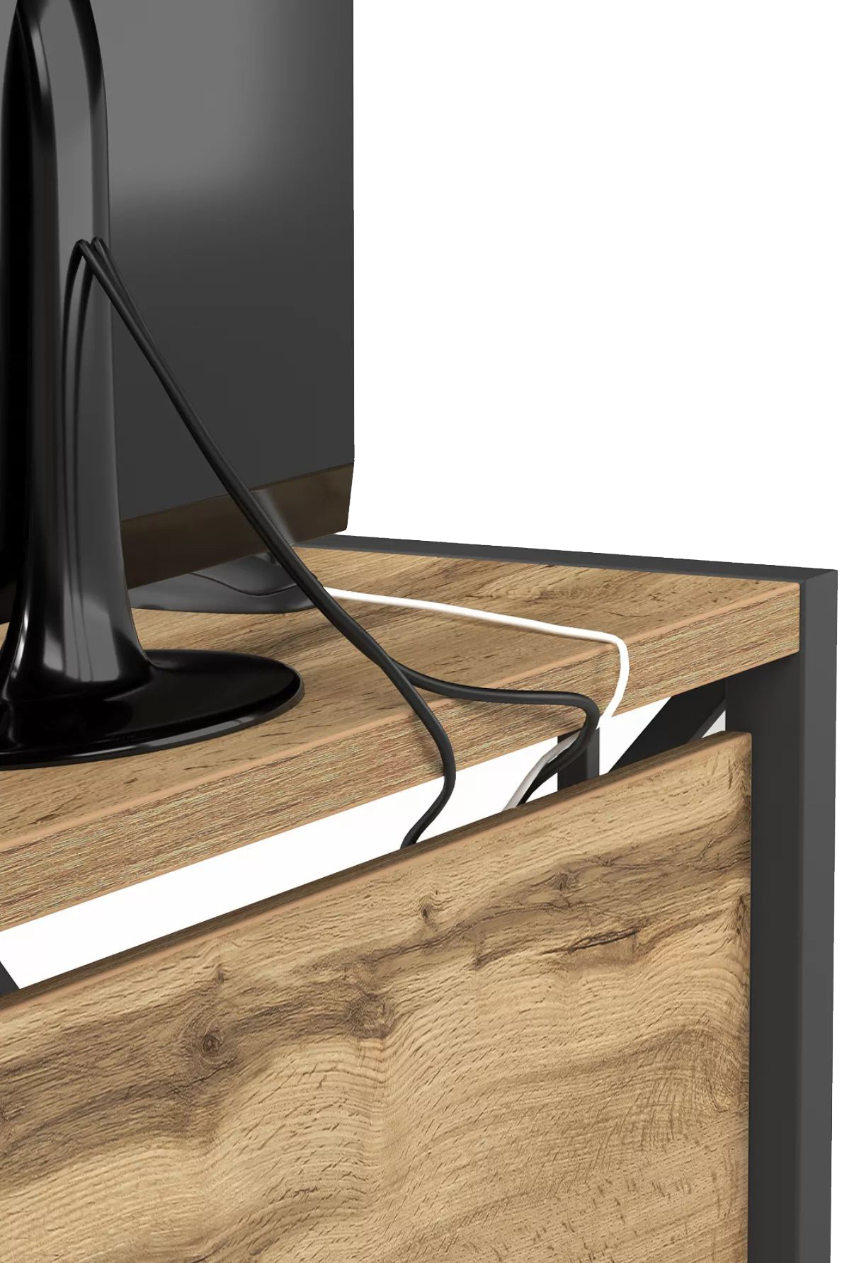 Письменный стол КАЛИФОРНИЯ МЕБЕЛЬ Хардвиг 1200 - фото 9