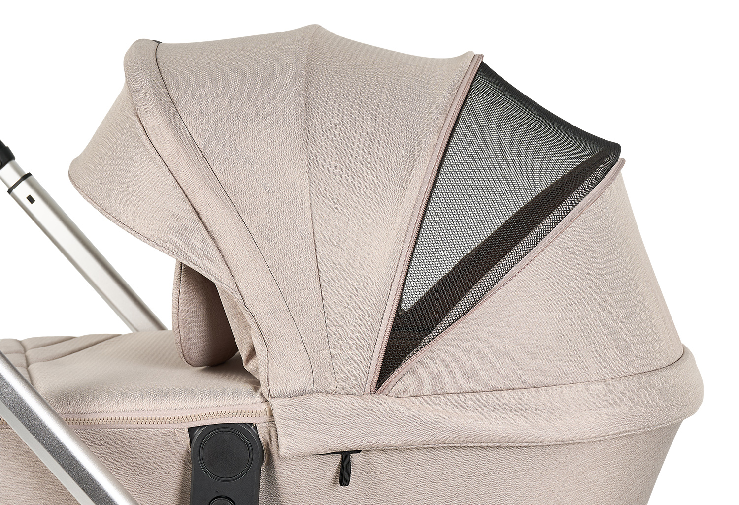 Коляска 3в1 Farfello Baby shell бежевый - фото 14