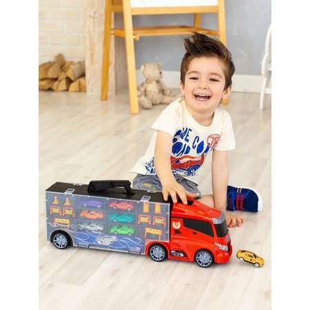 Автовоз Givito Мой город с тоннелем