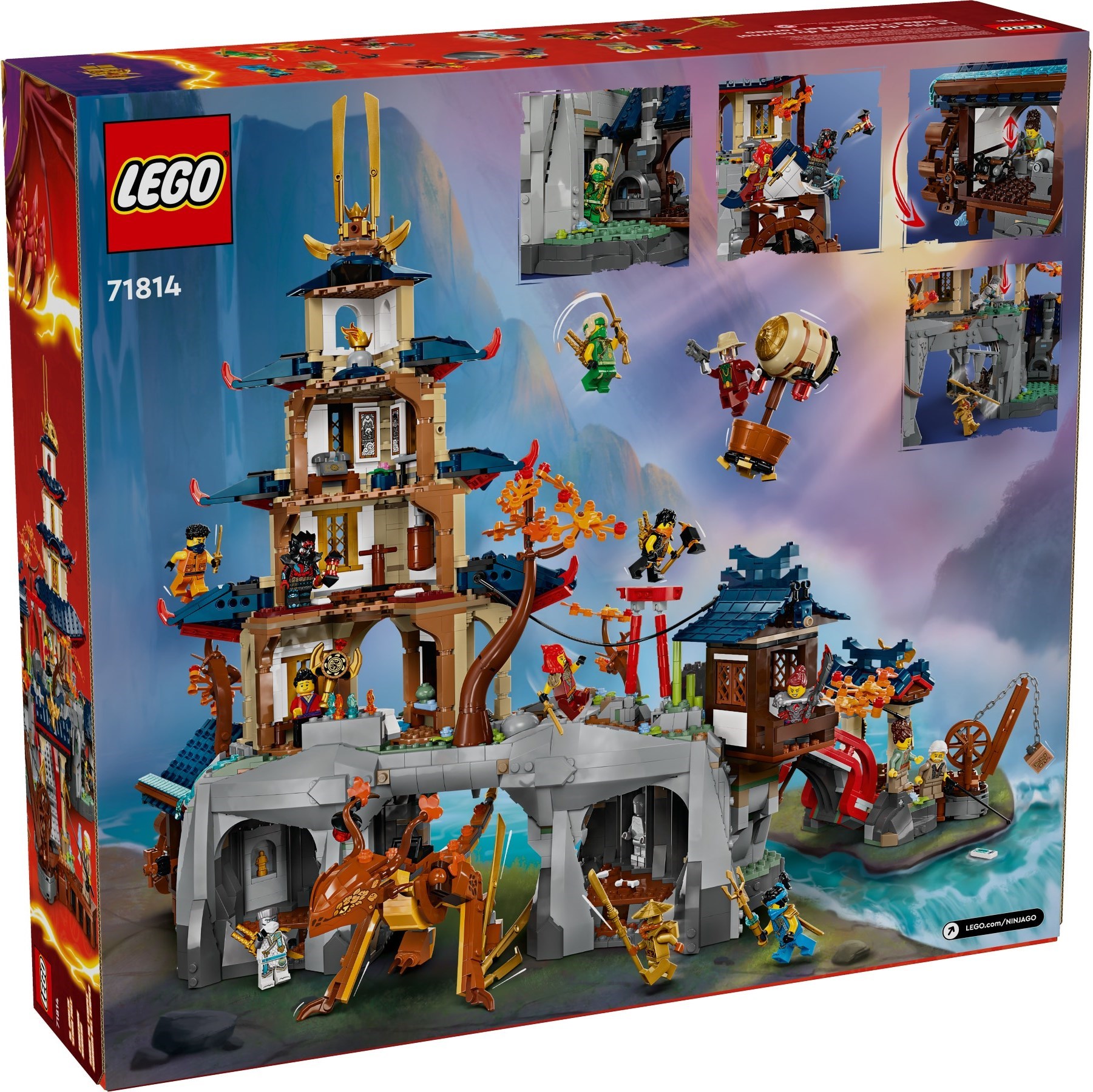 Конструктор LEGO NINJAGO 71814 3489 дет. - фото 7