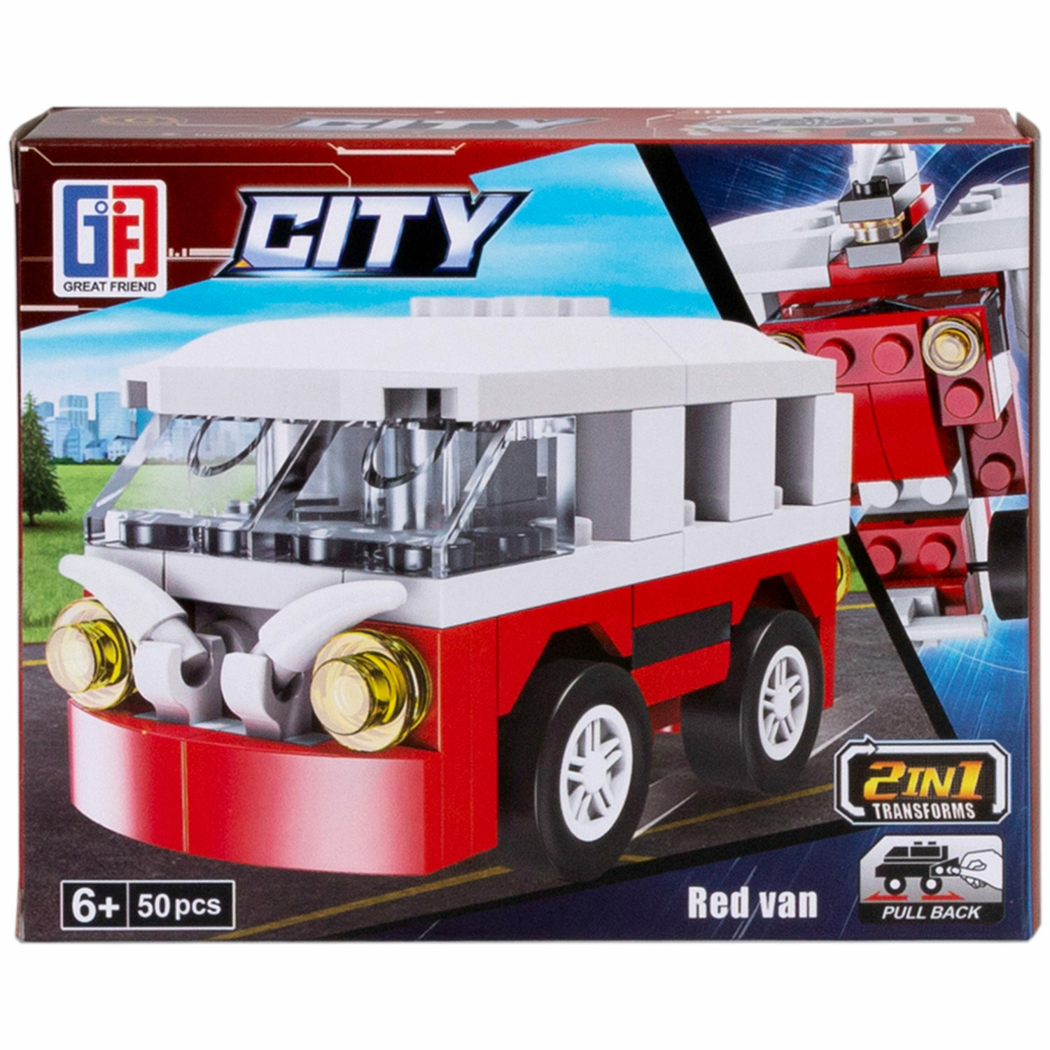 Конструктор Blockformers 50 дет. - фото 1