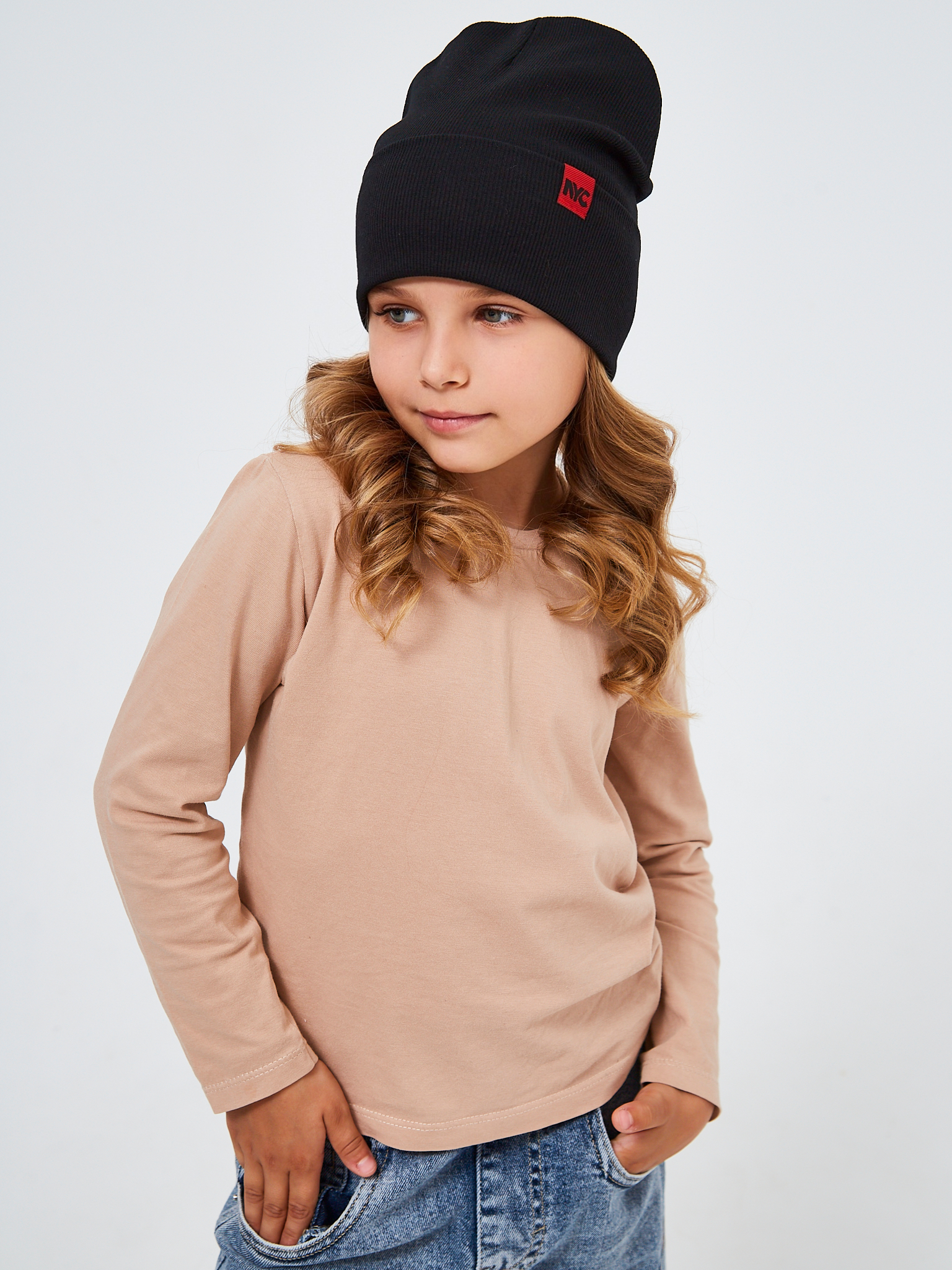 Шапка NYCkids NYC-H-070-KashG-black - фото 13