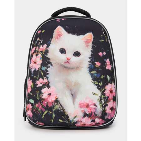 Ранец Erhaft белый котик