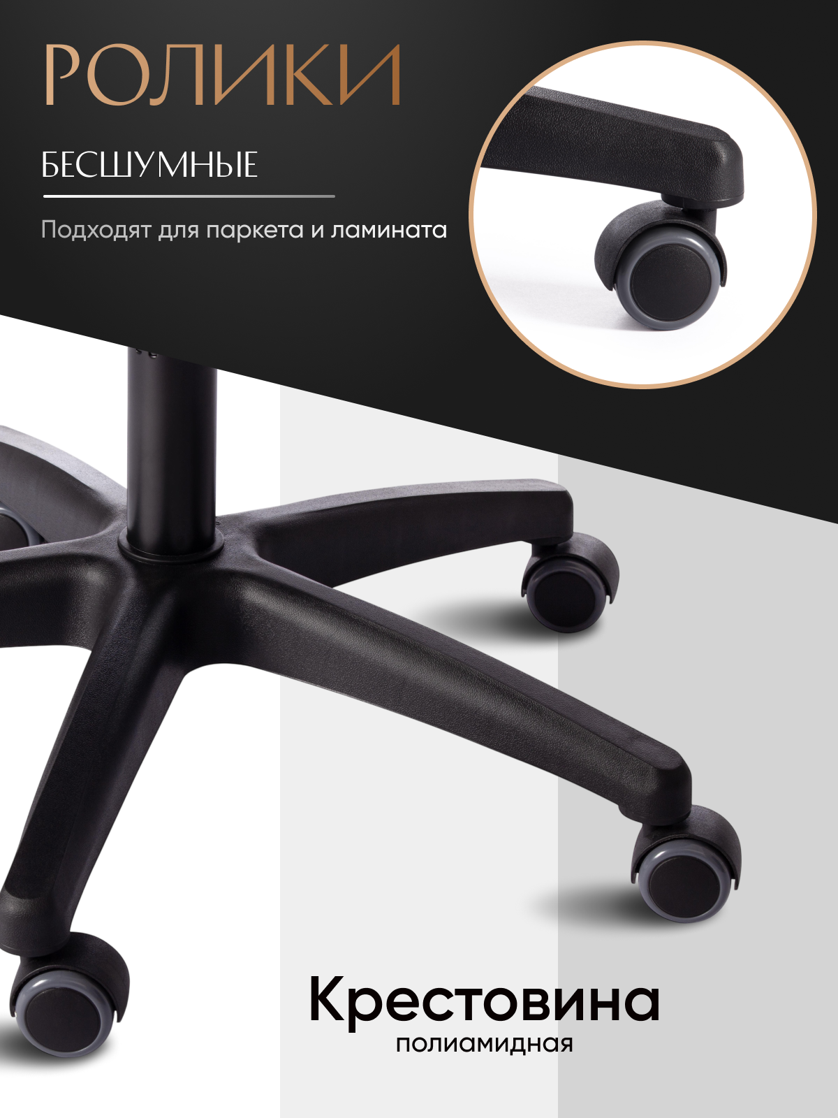 Компьютерное кресло TETCHAIR COMFORT LT, флок, серый - фото 6