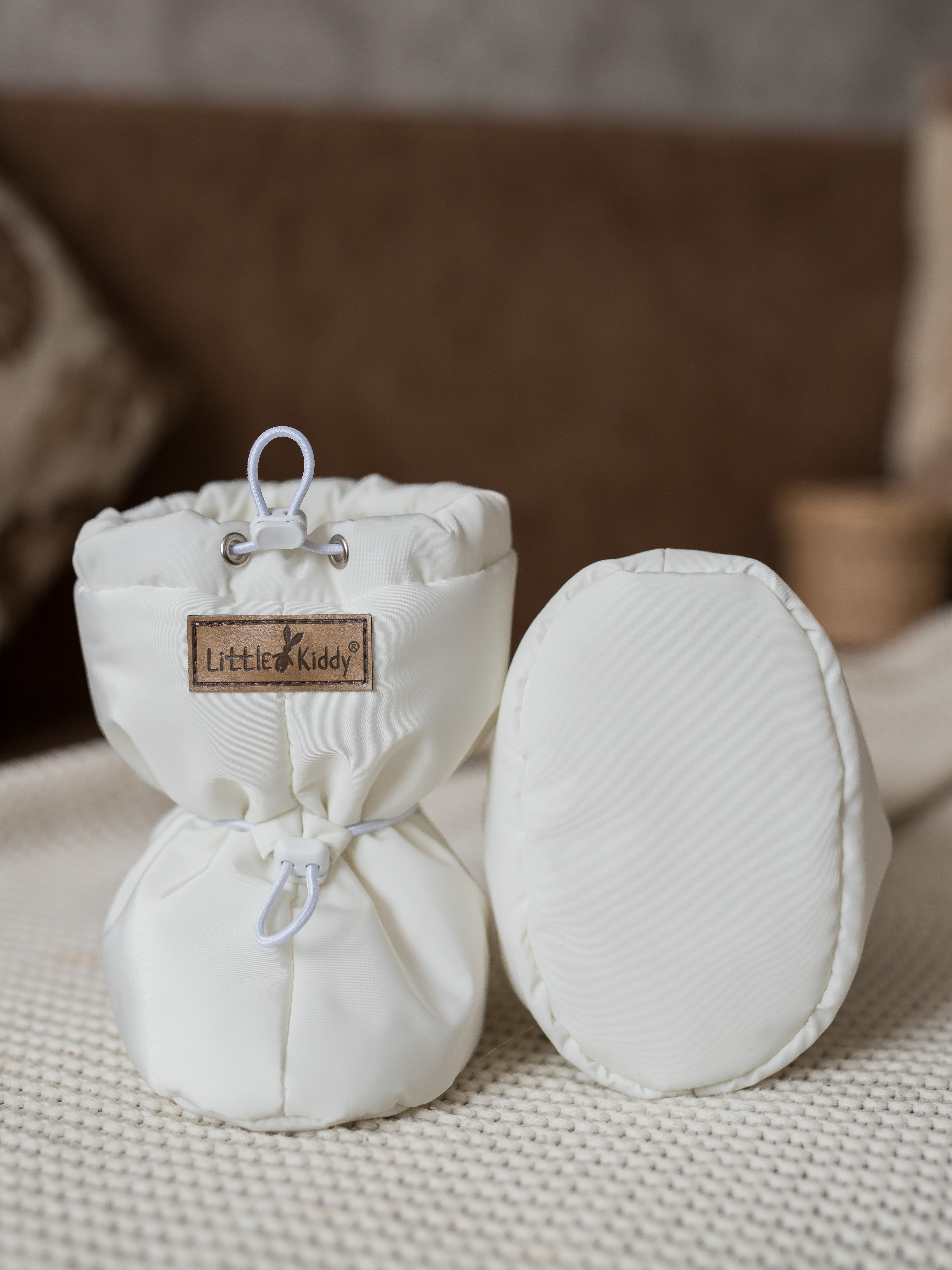 Пинетки LittleKiddy pinetki_demiмолочный - фото 3