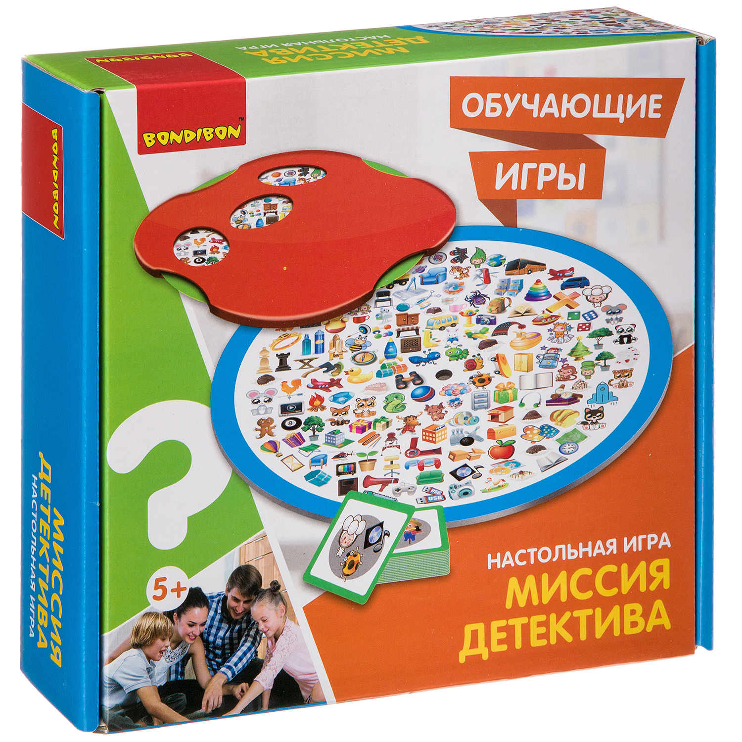Настольная игра Bondibon на внимание Миссия Детектива - фото 3
