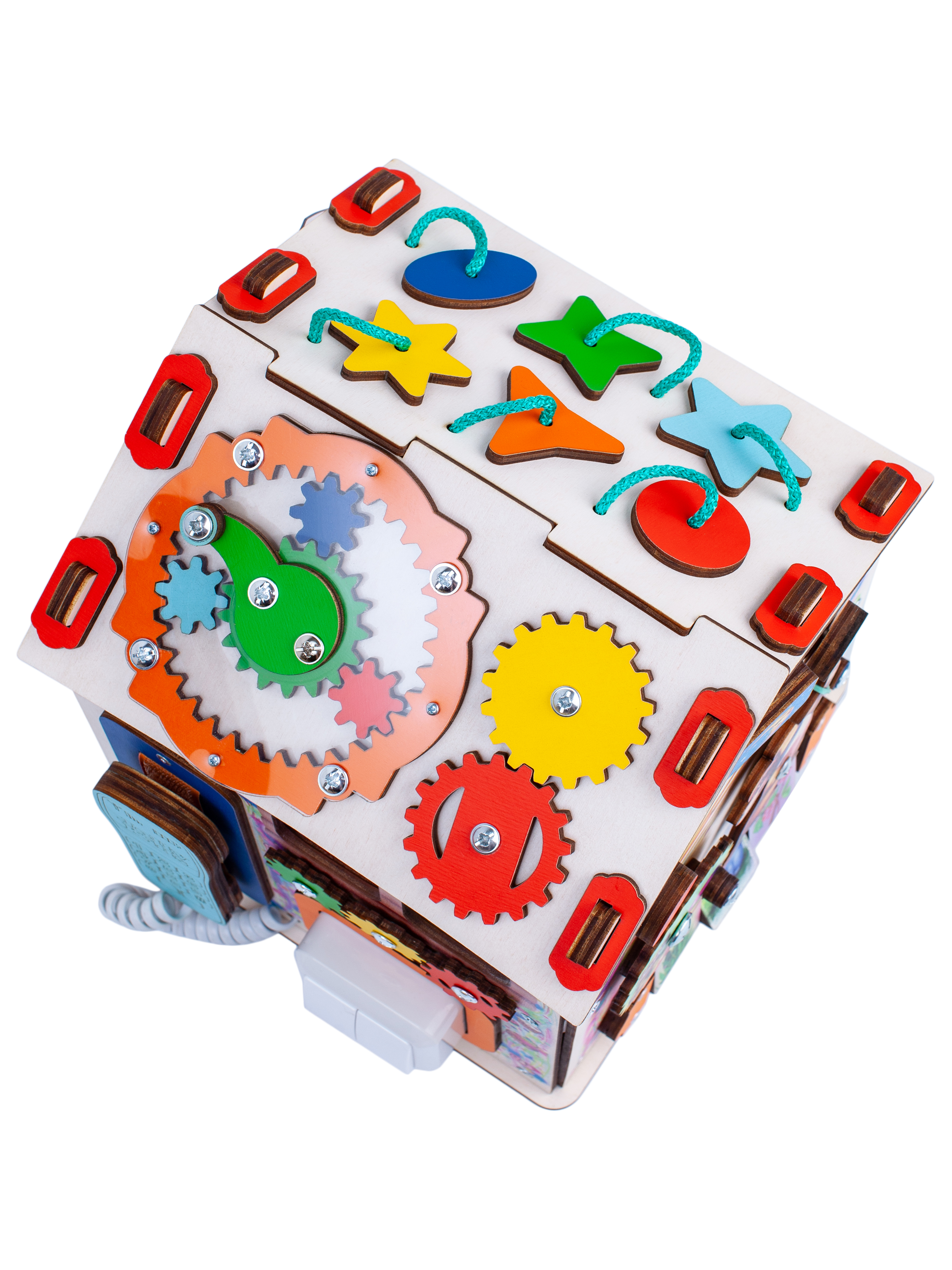 Игрушка Jolly Kids бизиборд Зверята - фото 9