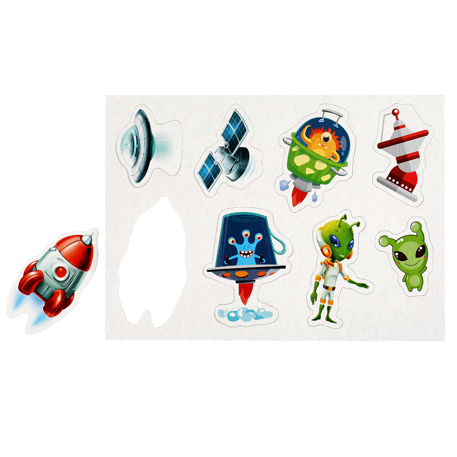 Настольная игра Умные игры Липучки Космос - фото 5