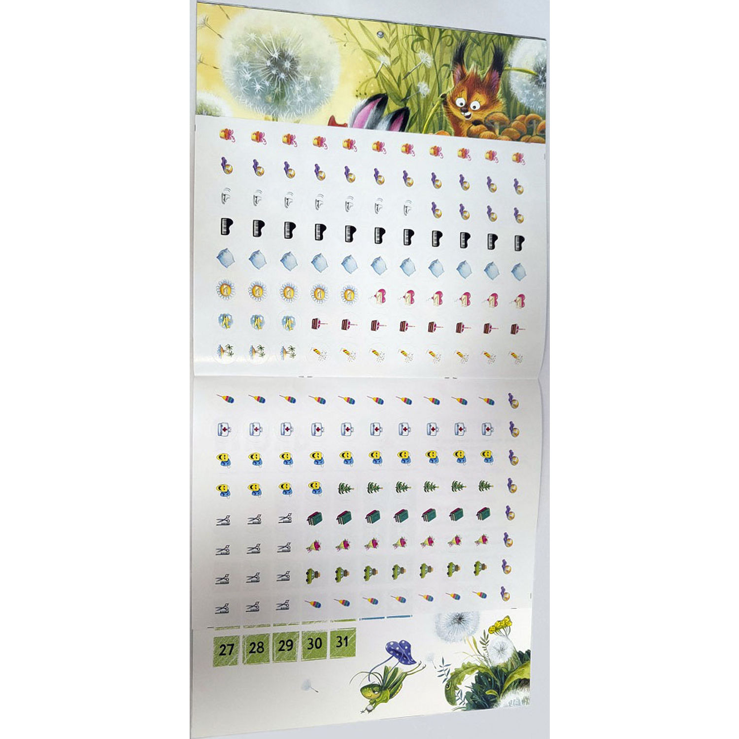 Календарь 2026 ЭНАС-книга Дружим круглый год! Календарь с наклейками 2026 - фото 4