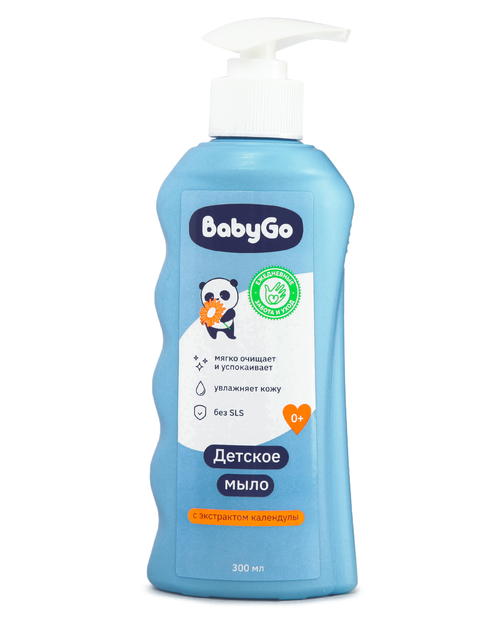 Мыло жидкое BabyGo Календула 300 мл - фото 1