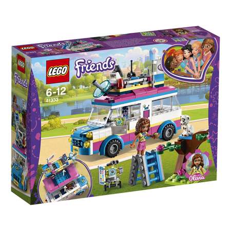 Конструктор LEGO Friends Передвижная лаборатория Оливии блочный