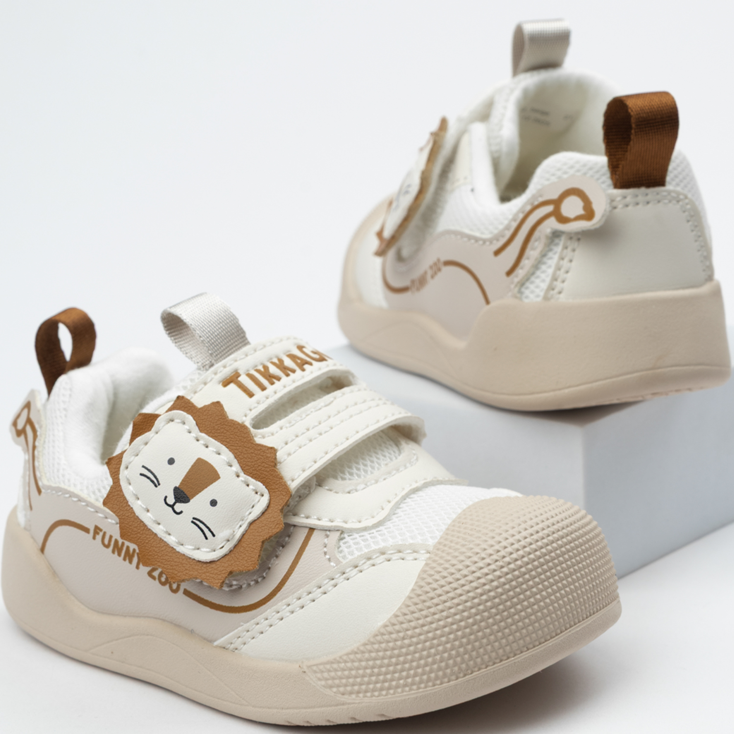 Кроссовки TikkaGo 2G09_23102_beige - фото 2