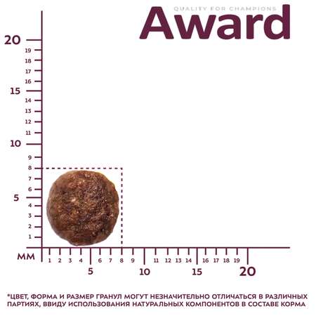 Корм для кошек Award 1.5кг с уткой и индейкой с добавлением зеленой чечевицы и юкки Шидигера hairball Indoor для выведения шерст