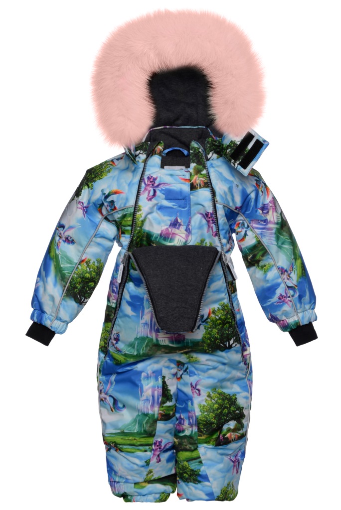 Комбинезон Stylish AMADEO AK-131A-мультиколор - фото 3