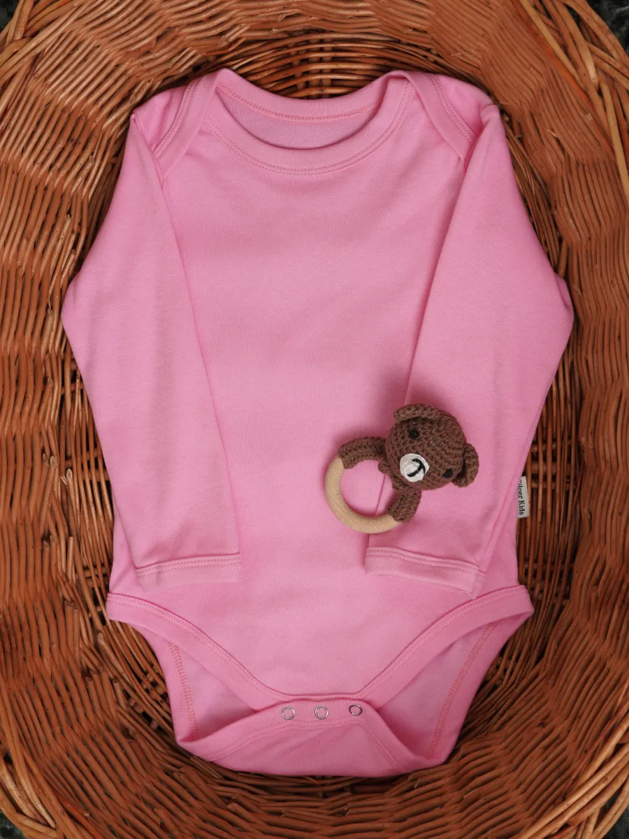 Боди 3 шт Супер Пупс нбр/3пр/боди/SK20розовыйлисточкиветочки - фото 26