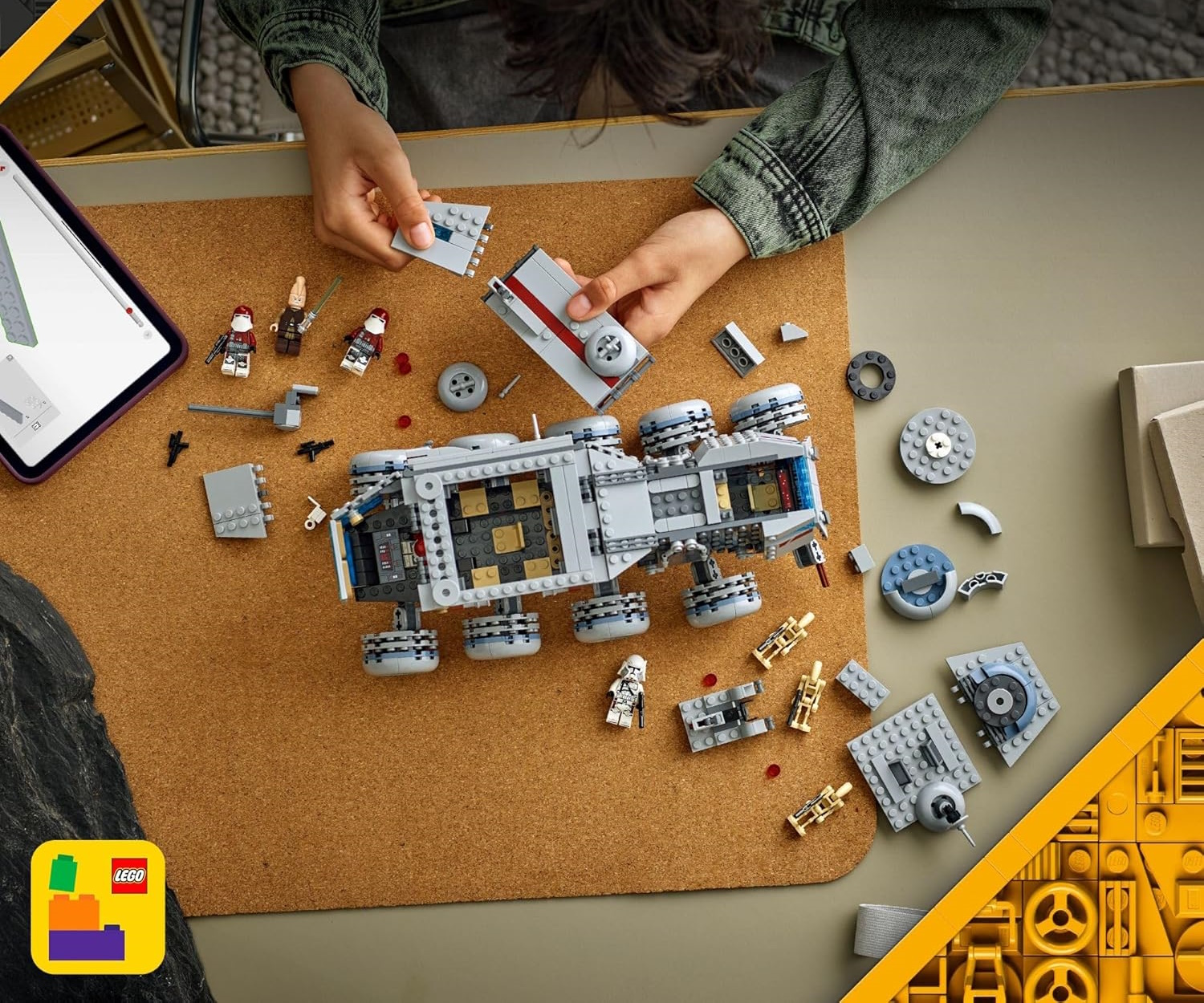 Конструктор LEGO Star Wars Республиканский Джаггернаут 813 дет. - фото 6
