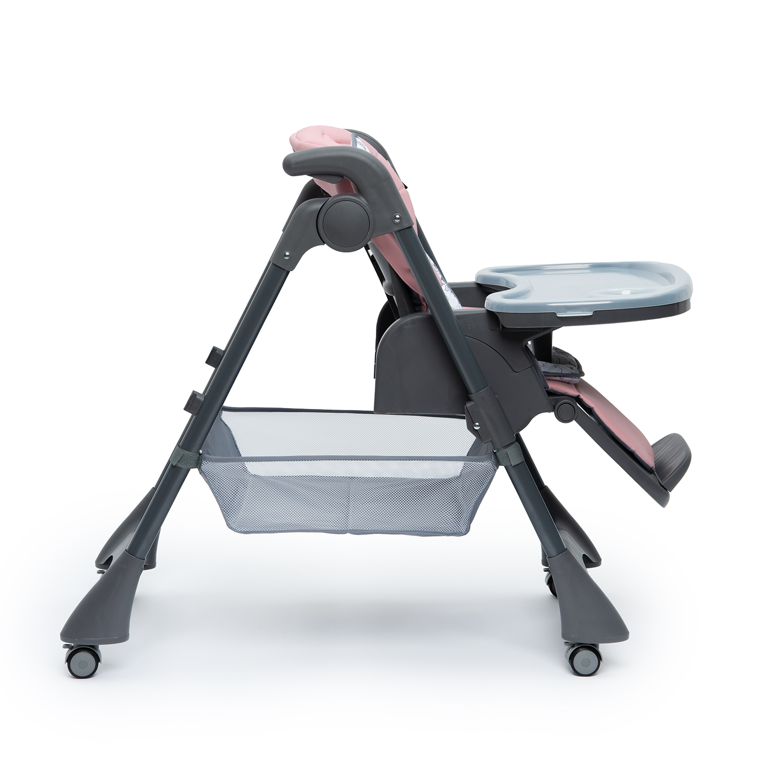 Стульчик для кормления BabyGo Sweet Meals Pink розовый - фото 10