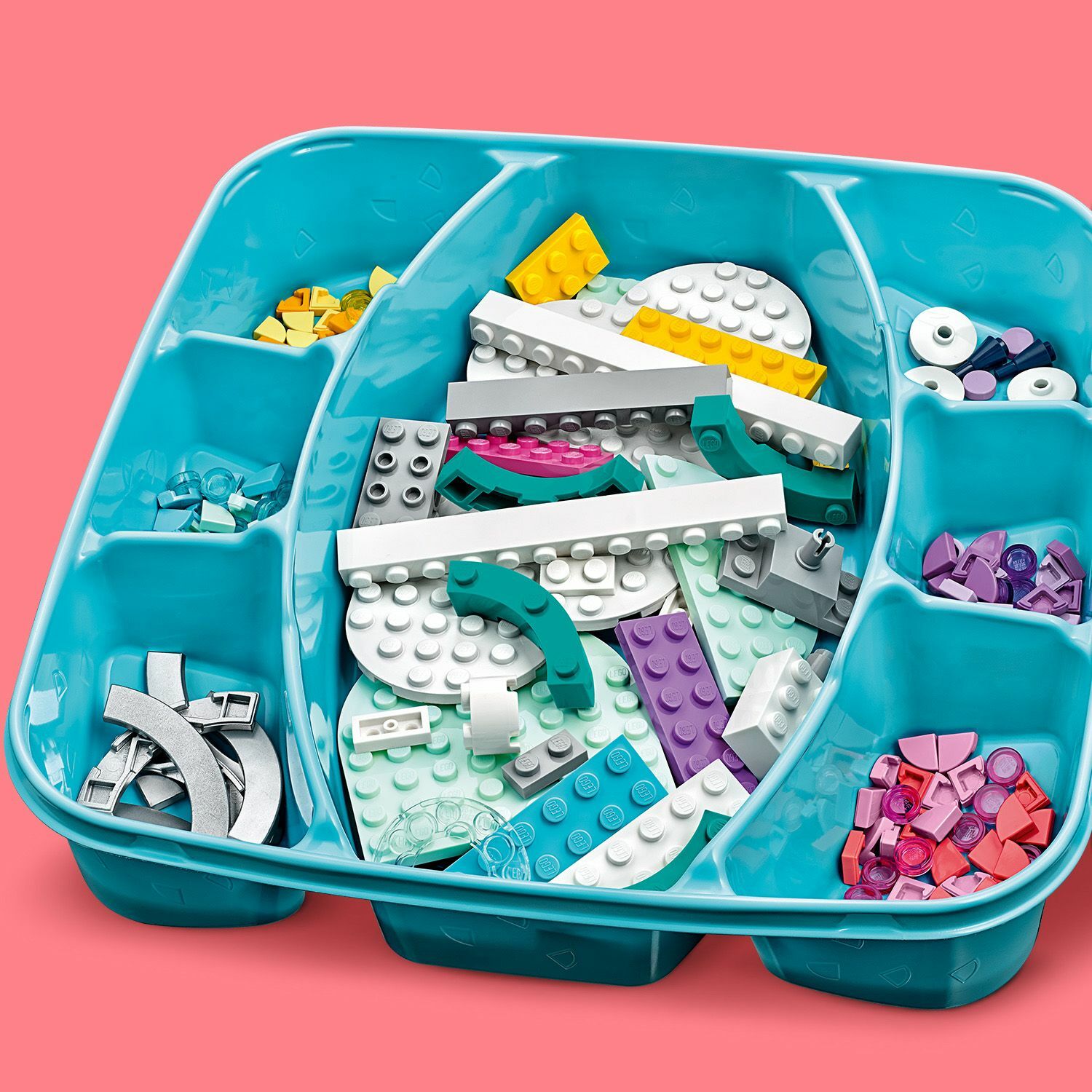 Конструктор LEGO DOTS Подставка для украшений Радуга - фото 10