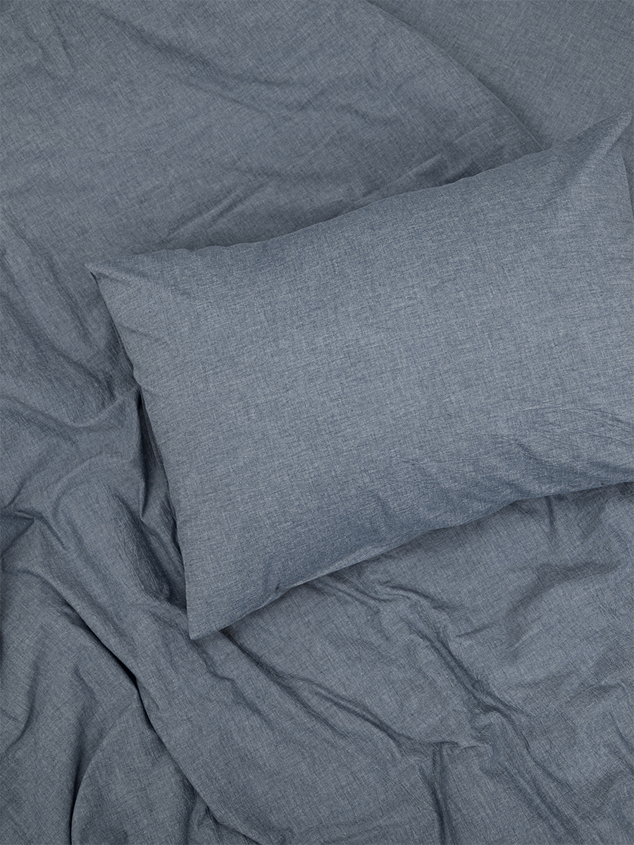 Комплект постельного белья BRAVO Organic джинса 6 предм. - фото 11