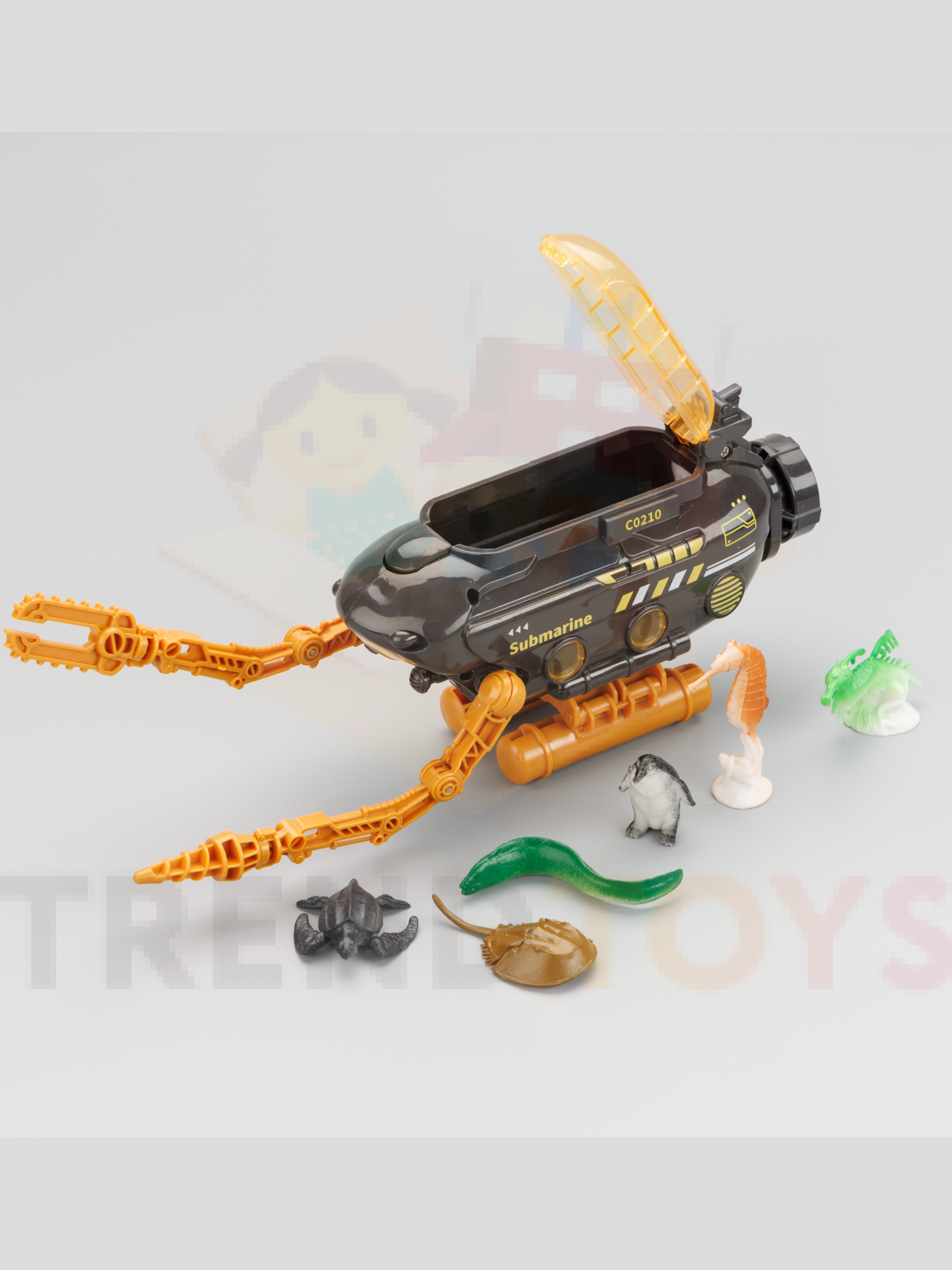 Лодка TrendToys игрушка для ванной Батискаф LDG038 - фото 11