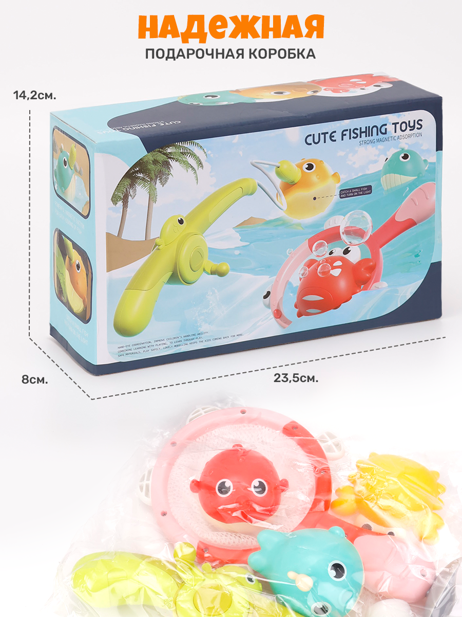 Игрушка TIPTOPOLIS Магнитная рыбалка - фото 6