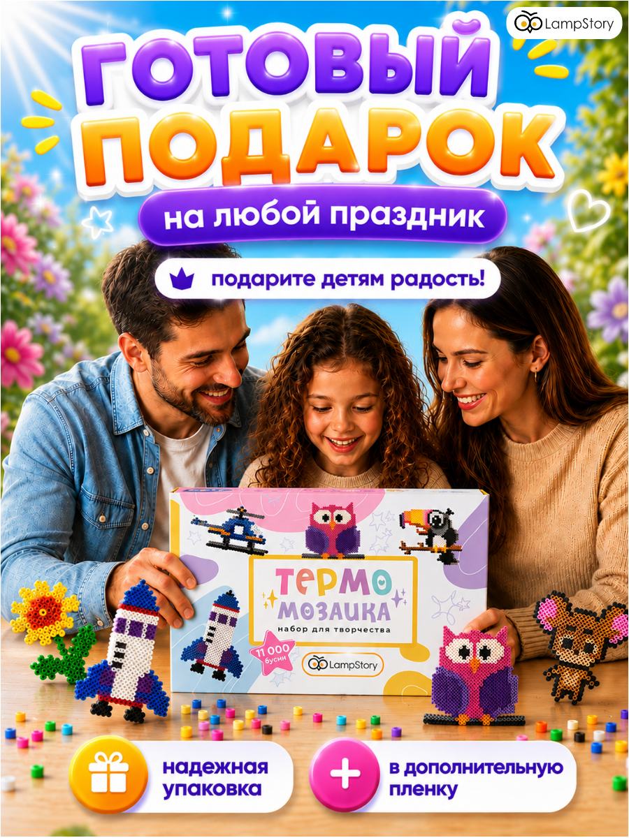 Термомозаика LampStory 3D модели с утюгом - фото 15
