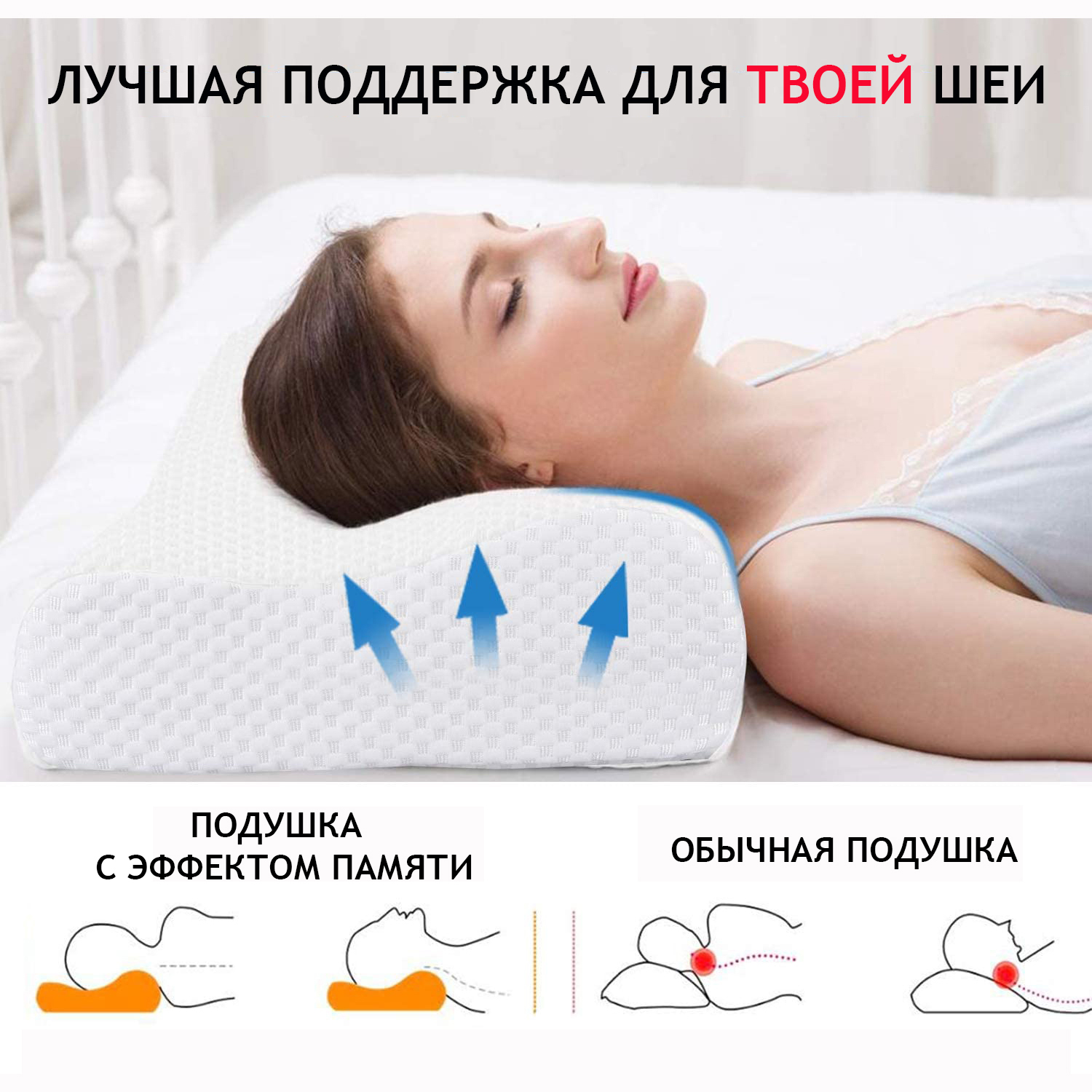 Подушка ортопедическая STARTVITA Детская - фото 3