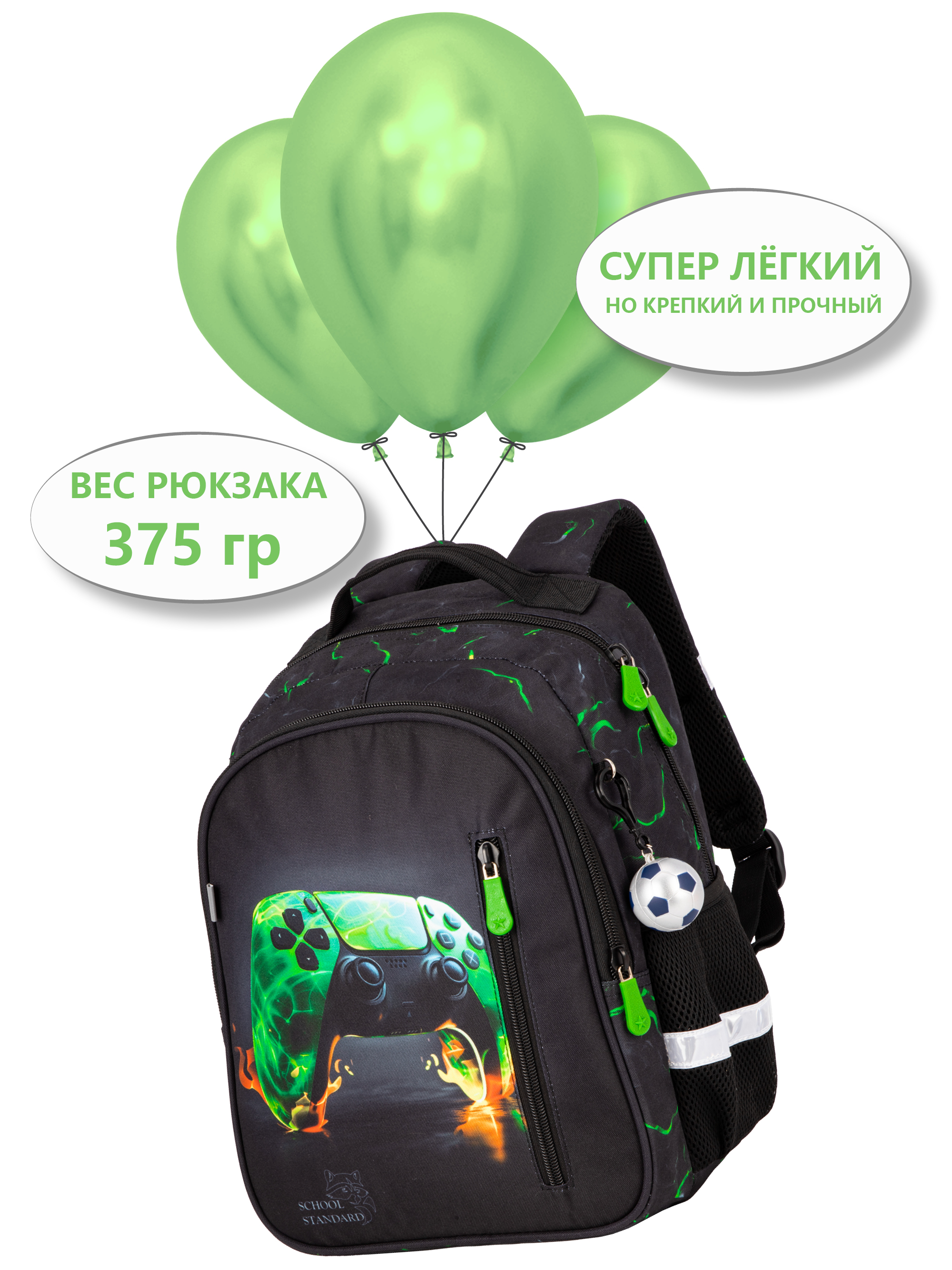 Рюкзак School Standard первокласснику набор 4 в 1 - фото 11