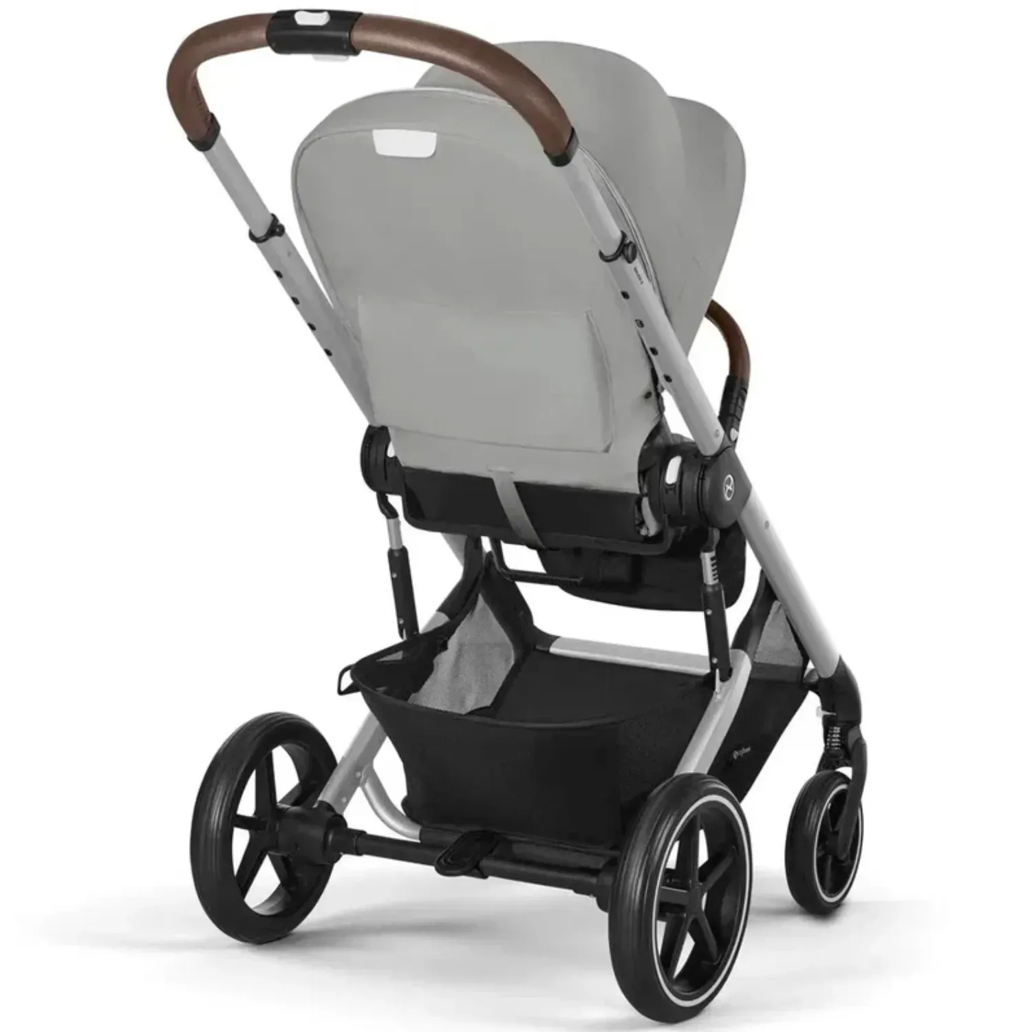 Коляска 2в1 Cybex Balios S Lux SLV серый - фото 7